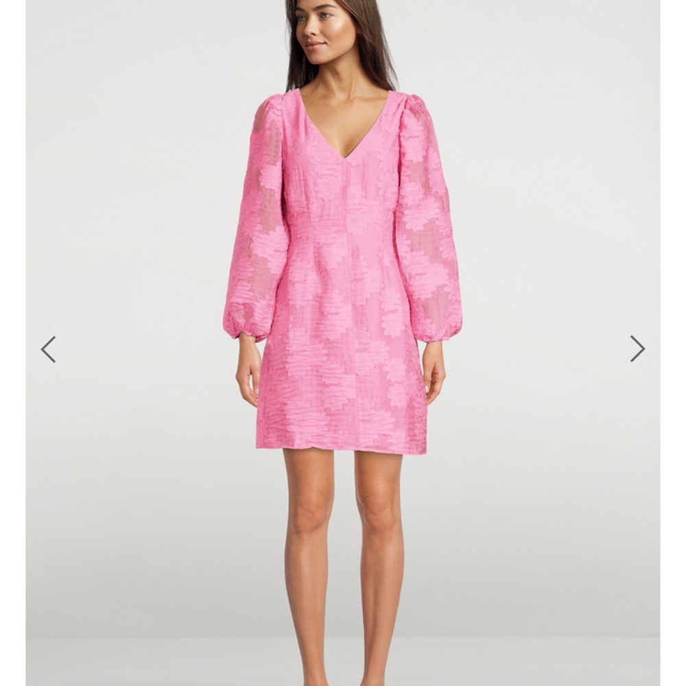 Worn once samsoe pink dress size small